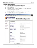 Предварительный просмотр 12 страницы TC Communications TC1910 User Manual