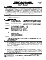 Preview for 1 page of TC Communications TC3005 User Manual