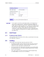 Preview for 32 page of TC Communications TC8518 T1 User Manual