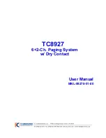 TC Communications TC8927 User Manual preview