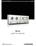 TC Electronic 24/7-C Manual preview