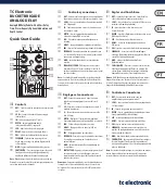 Preview for 1 page of TC Electronic BUCKET BRIGADE Quick Start Manual