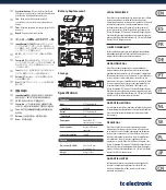 Preview for 2 page of TC Electronic CINDERS OVERDRIVE Quick Start Manual