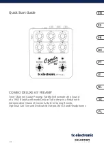 Preview for 1 page of TC Electronic COMBO DELUXE 65' Quick Start Manual