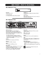 Preview for 3 page of TC Electronic DB8 MKII Hardware Installation Manual