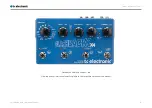 Предварительный просмотр 17 страницы TC Electronic Flashback X4 Delay Manual