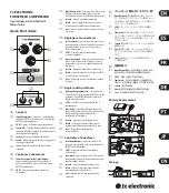 Preview for 1 page of TC Electronic Forcefield Compressor Quick Start Manual