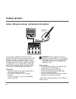 Preview for 14 page of TC Electronic Multi-effects Processor G-Natural User Manual