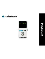 Preview for 1 page of TC Electronic PolyTune 2 Manual