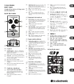 TC Electronic Rusty Fuzz Quick Start Manual предпросмотр