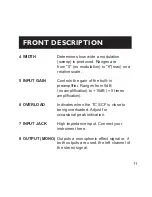 Preview for 10 page of TC Electronic Stereo Chorus/Flanger & Pitch Modulator User Manual