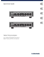 TC Electronic THRUST BQ500 Quick Start Manual preview