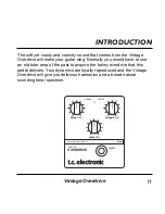 Preview for 11 page of TC Electronic Vintage COMPRESSOR User Manual