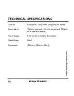 Preview for 16 page of TC Electronic Vintage COMPRESSOR User Manual