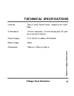 Предварительный просмотр 19 страницы TC Electronic Vintage Pedals User Manual