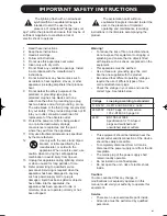 Preview for 3 page of TC Electronic XO24 User Manual