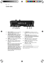 Preview for 22 page of TC-Helicon GO XLR Quick Start Manual