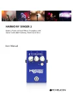 TC-Helicon HARMONY SINGER 2 User Manual preview