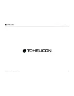 Предварительный просмотр 77 страницы TC-Helicon Play Electric User Manual