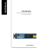 Предварительный просмотр 1 страницы TC-Helicon VoiceDoubler User Manual