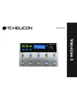 Preview for 1 page of TC-Helicon VOICELIVE 3 EXTREME Reference Manual