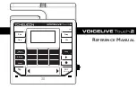 Preview for 1 page of TC-Helicon VoiceLive Touch 2 Reference Manual