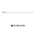 Предварительный просмотр 40 страницы TC-Helicon Voicesolo FX150 Reference Manual