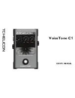 Предварительный просмотр 1 страницы TC-Helicon VoiceTone C1 User Manual