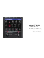 Preview for 1 page of TC-Helicon VoiceTone Create.XT Product Manual