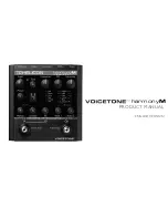 TC-Helicon VoiceTone Harmony-M Product Manual preview