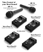 Preview for 2 page of TC-Helicon VoiceTone X1 User Manual