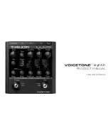 Предварительный просмотр 1 страницы TC-Helicon Voicetone Product Manual