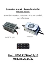 TCE NEOS 12/10 Instruction Manual preview