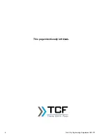 Preview for 6 page of TCF TCVA Installation, Operation & Maintenance Manual