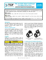 Preview for 1 page of TCF TSL Installation, Operation & Maintenance Manual