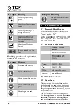 Preview for 6 page of TCF TXP 1016-140 Operating And Assembly Instructions Manual