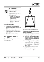 Предварительный просмотр 29 страницы TCF TXP 1016-140 Operating And Assembly Instructions Manual