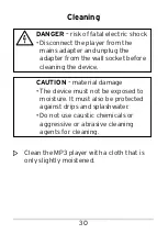 Предварительный просмотр 30 страницы Tchibo 275 278 Instructions For Use Manual