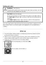 Preview for 21 page of Tchibo 280 962 Instructions For Use Manual