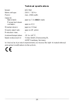 Preview for 25 page of Tchibo 280 962 Instructions For Use Manual