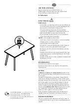 Предварительный просмотр 2 страницы Tchibo 360 290 Assembly Instructions Manual