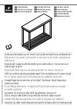 Tchibo 366 161 Assembly Instructions Manual предпросмотр