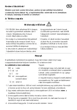 Preview for 8 page of Tchibo 39202 Product Information