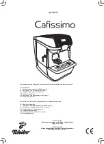 Preview for 1 page of Tchibo Cafissimo SUP028R Manual