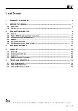 Предварительный просмотр 3 страницы TCi 359 Operating Manual