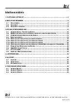 Preview for 2 page of TCi Ambientomura SeriesAmbientomuraVGA Series Manual