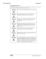 Preview for 8 page of TCi HarmonicShield Series Installation, Operation And Maintenance Manual