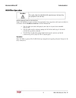 Preview for 14 page of TCi HarmonicShield Series Installation, Operation And Maintenance Manual