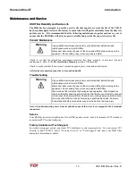 Preview for 16 page of TCi HarmonicShield Series Installation, Operation And Maintenance Manual