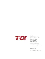 Preview for 29 page of TCi HarmonicShield Series Installation, Operation And Maintenance Manual